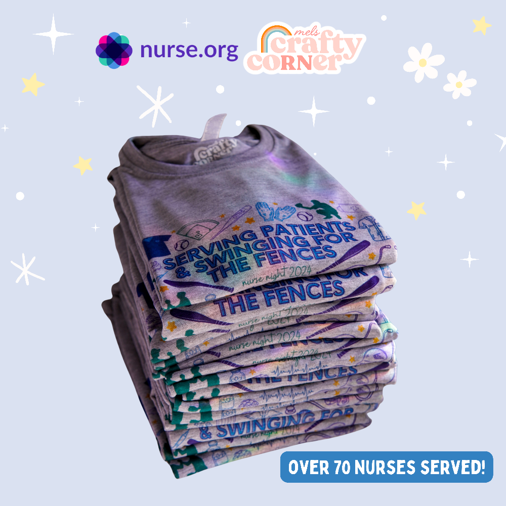 Nurse.org Nurses T-Shirts by Mel's Crafty Corner