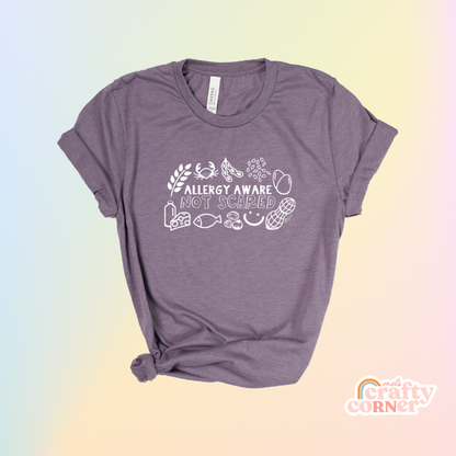 Allergy Aware Not Scared | Softest T-Shirt