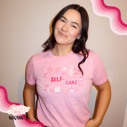 Self-Care is Healthcare Merch | Bella Canvas Tshirt ~ FULL COLOR