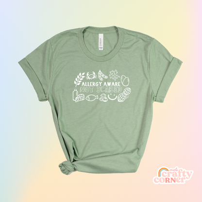 Allergy Aware Not Scared | Softest T-Shirt