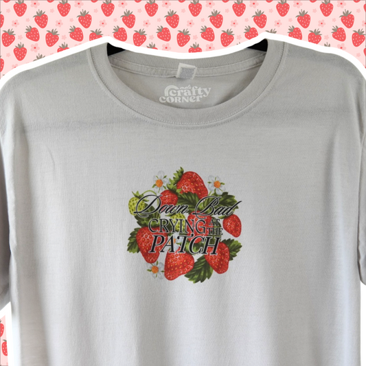 Down Bad at the Strawberry Patch T-shirt | Ready to Ship