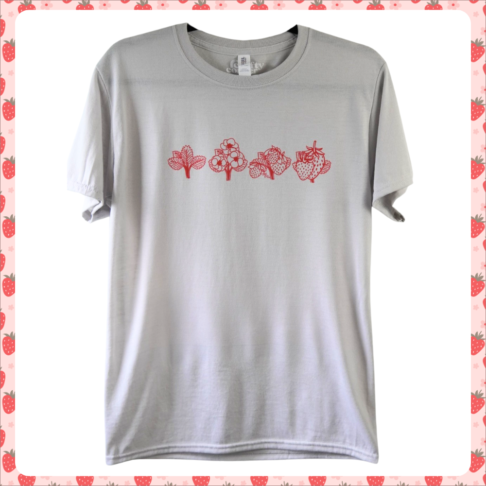 Strawberry Growth T-shirt | Ready To Ship