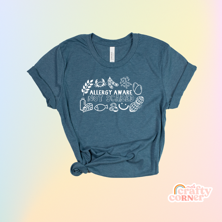 Allergy Aware Not Scared | Softest T-Shirt