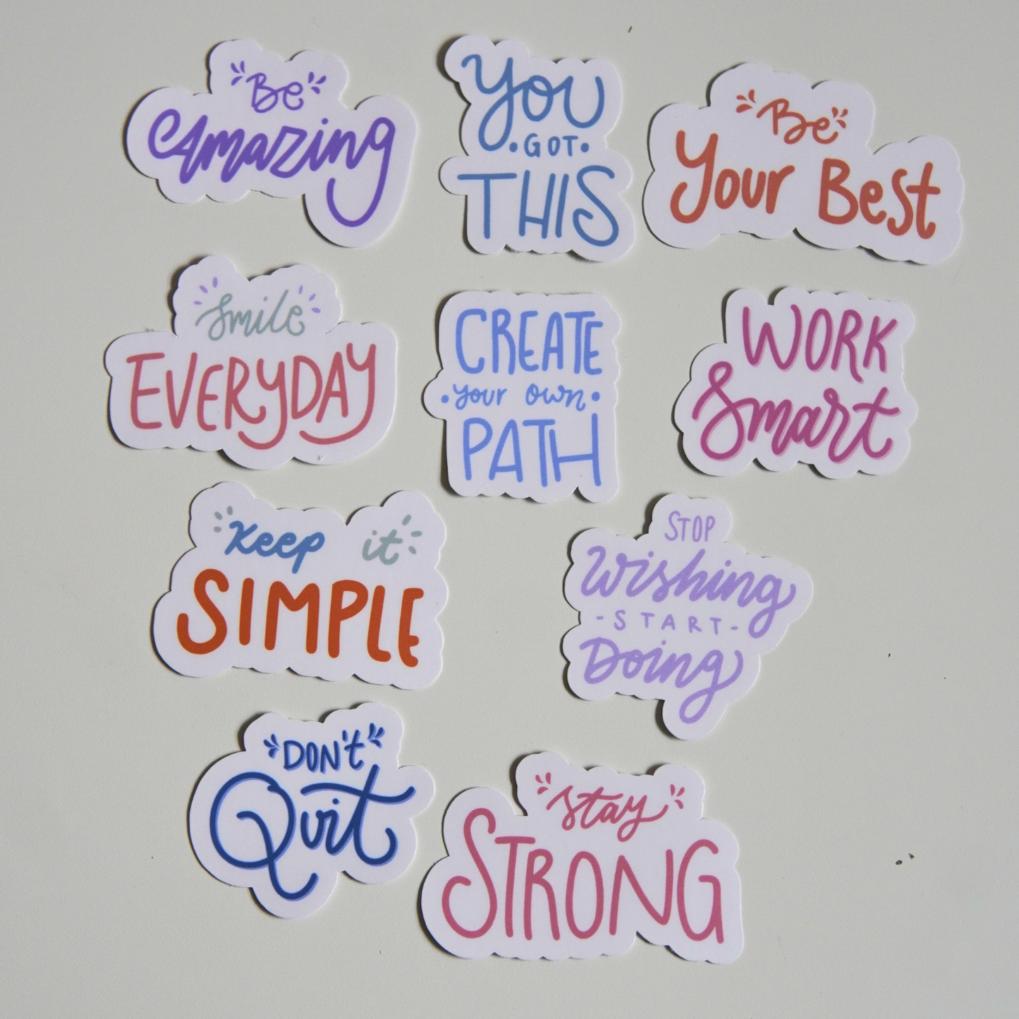 Motivation / Affirmation Sticker Pack