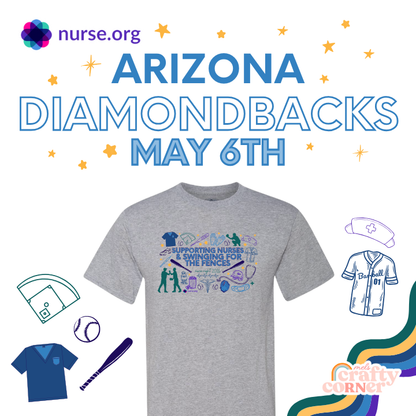 MLB Arizona Diamondbacks | Nurse.org Appreciation T-Shirt