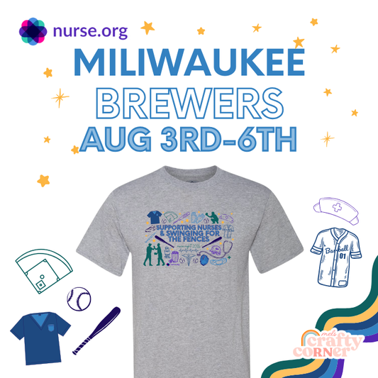 MLB Milwaukee Brewers | Nurse.org Appreciation T-Shirt