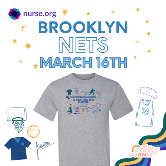 NBA Brooklyn Nets | Nurse.org Appreciation T-Shirt