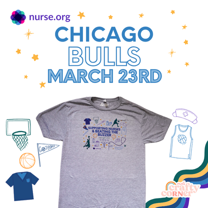 NBA Chicago Bulls | Nurse.org Appreciation T-Shirt