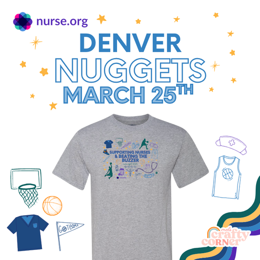 NBA Denver Nuggets | Nurse.org Appreciation T-Shirt