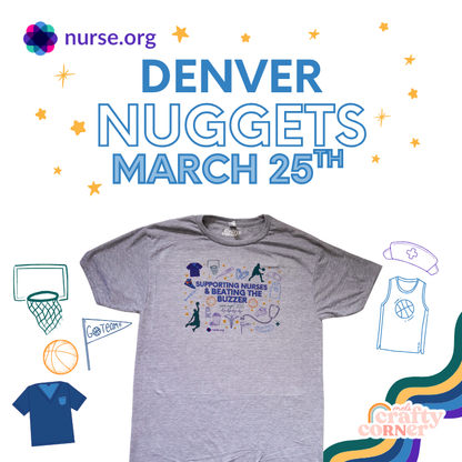 NBA Denver Nuggets | Nurse.org Appreciation T-Shirt