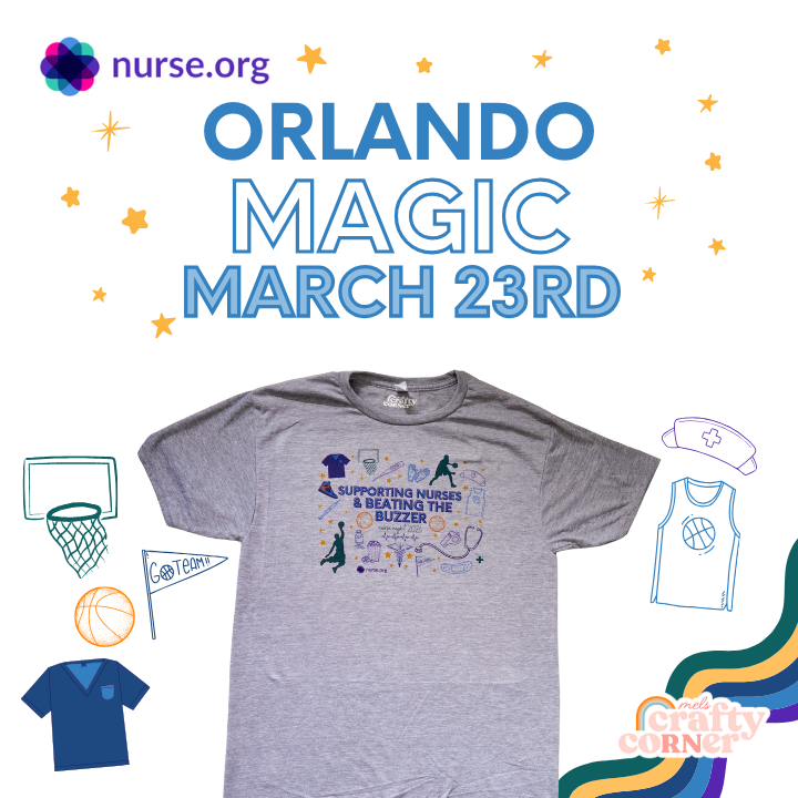 NBA Orlando Magic | Nurse.org Appreciation T-Shirt