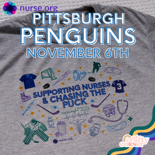 NHL Pittsburgh Penguins  | Nurse.org Appreciation T-Shirt