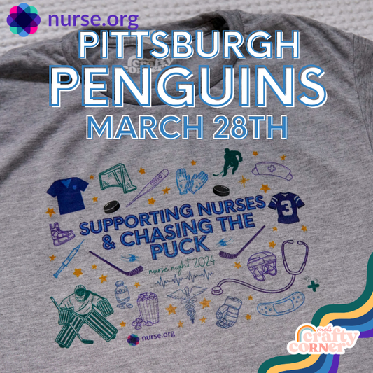 NHL Pittsburgh Penguins  | Nurse.org Appreciation T-Shirt