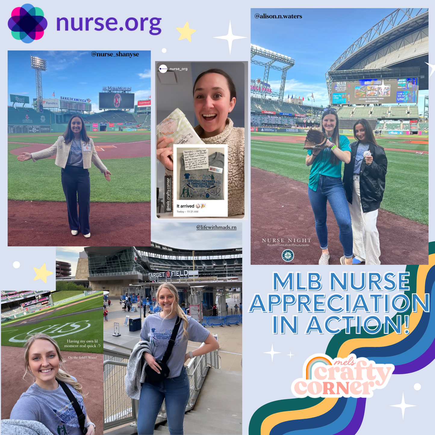 MLB Seattle Mariners | Nurse.org Appreciation T-Shirt