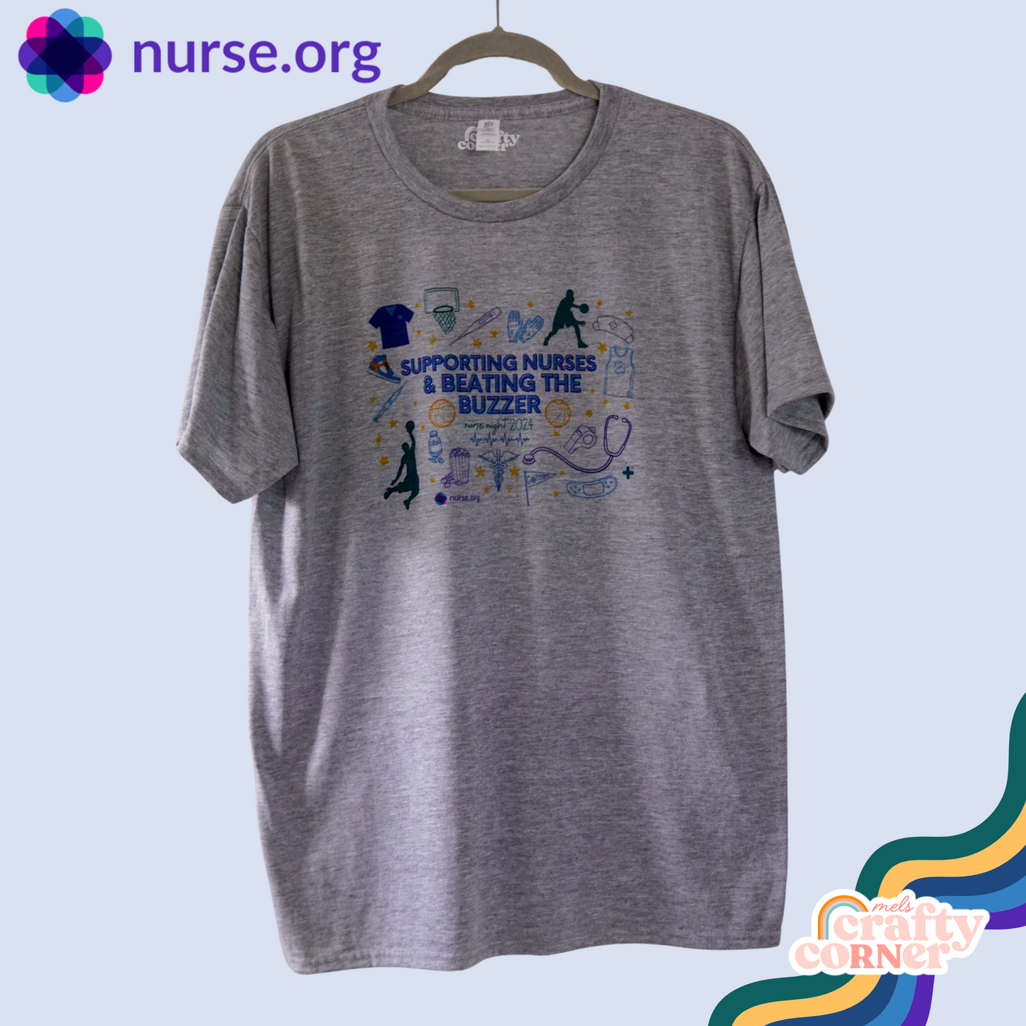 Nurse.org nurse appreciation night design by Mel's Crafty Corner