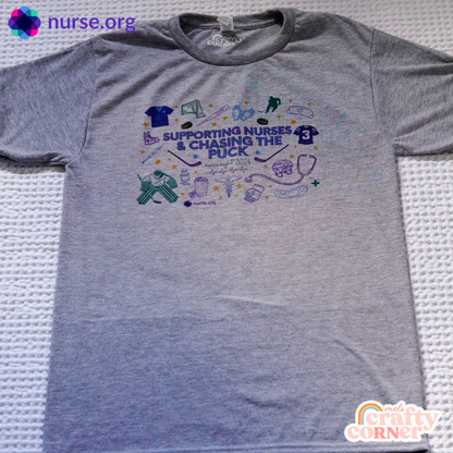 Men's Hockey NHL | Nurse.org Appreciation T-Shirt